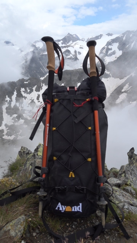 Vanguard 30 Liter Bergsteigerrucksack Ultraleicht Befestigungen