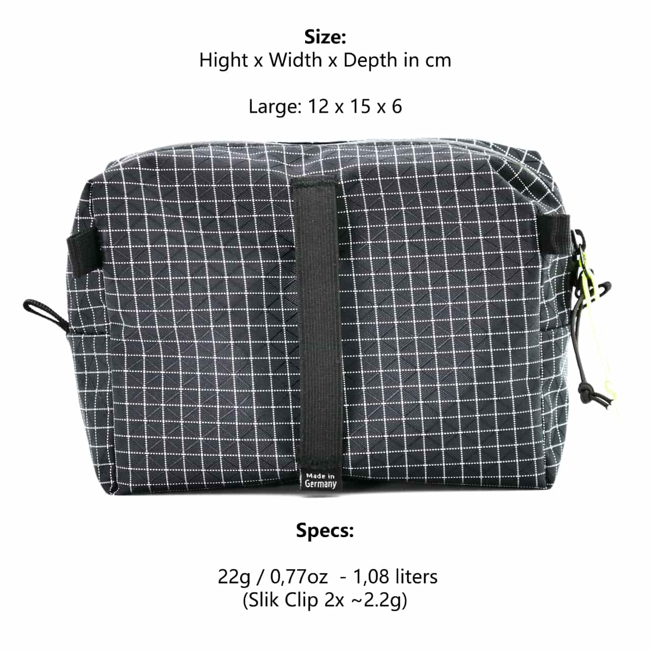 Nordisk Malmö Ultraleichte Umhängetasche – 25 Liter, Nur 100 G, Packbar, Aus Ripstop-Nylon